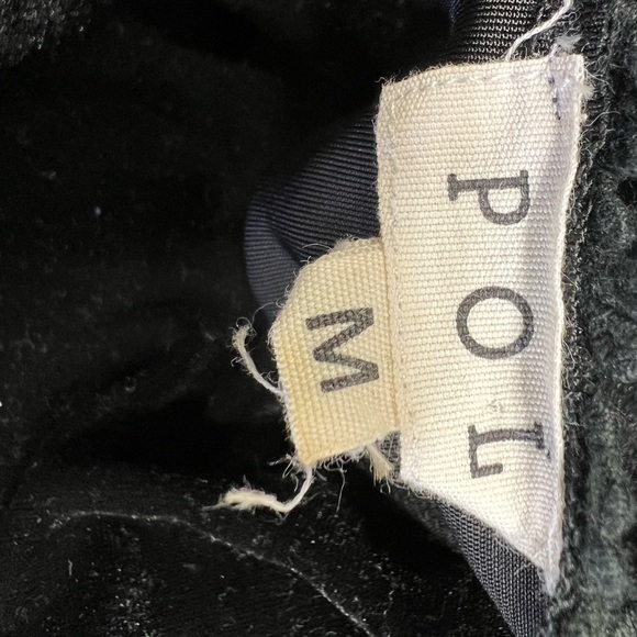 POL Black and Blue Tiered Ruffled Tank Top - Picture 4 of 4